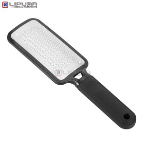 Custom Logo Foot <b>File</b> Stainless Steel Pedicure Callus Remover with Stainless Steel Grinding Head <b>Nail</b> Foot <b>File</b> - Product Image 4