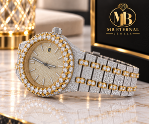 Reloj MB ETERNAL Diamond de 40 mm, Cuadrado, Acero Inoxidable, Analógico-Digital, Cuarzo, Automático, con Puntero, para Hombre, Lujoso, Brillante, Citizen - Product Image 2