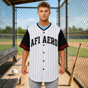 Maillot de hockey sur glace AERO personnalisé en sublimation 100 % polyester, fusion sans couture, nom d'équipe personnalisé, logo multi-positions, séchage rapide, pull-over - Product Image 6