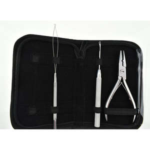 Kit de Herramientas para Extensiones de Cabello de Acero Inoxidable y Plástico, Precio al por Mayor, Alta Calidad, Duradero, Ligero, Reutilizable, Alicates de Grado A+ - Product Image 6