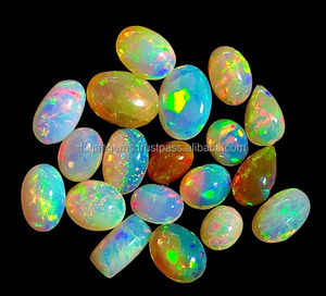 Natural Ethiopian Welo Opal Cabs Mix Size Oval Cabochon Multi <b>Fire</b> Loose Gemstone for Jewelry Making FAIJAN <b>GEMS</b> Third Party - Product Image 3