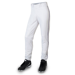 Conjunto de Uniforme de Béisbol Personalizado para Hombre, Jersey Azul Rey, Pantalones Blancos, Cierre de Botones, Manga Corta, Estampado Tackle Twill, Transpirable - Product Image 3