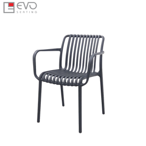 Silla Ergonómica de Plástico para Comedor Escolar y Área de Recepción con Respaldo de Diseño Confortable - Product Image 2