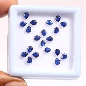 Fabuleux Kyanite bleue naturelle en forme de poire, pierre précieuse à facettes libres de qualité supérieure, pierre précieuse bleue en vrac pour la fabrication de bijoux - Product Image 2