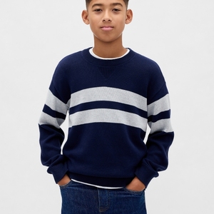 Sudadera para Niños al por Mayor, Cuello Redondo, Lisa, para Entrenamiento, Tela Suave de Alta Calidad, Ropa Deportiva Juvenil, Uniforme Escolar Infantil - Product Image 2