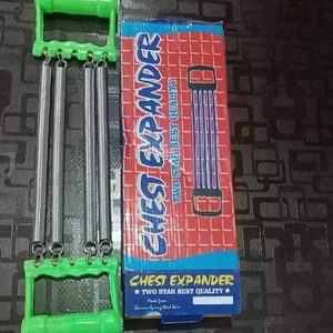 Extenseur de poitrine à ressorts efficace - Léger, durable, réglable, noir, unisexe, pour la salle de sport et l'extérieur - Product Image 6