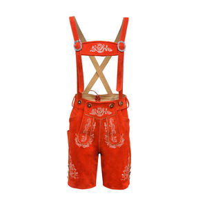 Vêtements traditionnels allemands pour hommes, Lederhosen de haute qualité en gros, pour festival de la bière, avec broderie personnalisée - Product Image 1