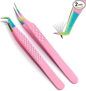 ชุดคีมหนีบขนตา90องศาทำจากสเตนเลสสตีลแบบญี่ปุ่นกันไฟฟ้าสถิตย์ - Product Image 1