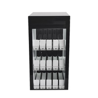 Présentoir de Comptoir Personnalisé à 5 Niveaux en Acrylique Transparent avec Éclairage LED pour l'Exposition en Magasin – Support pour Briquets
