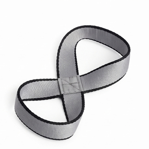 Comfortable Figure 8 Weightlifting Wrist Straps Heavy Strength Bodybuilding Professional Gym Figure 8 Lifting Straps Unisex - Product Image 2