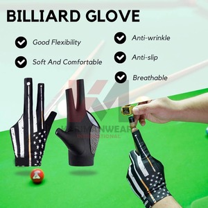 Guantes de Billar Profesionales, Ligeros, Transpirables, con Control de Precisión, Suministro OEM - Product Image 4