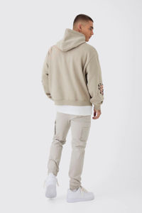 Sudaderas con Capucha Personalizadas para Hombre, de Alta Calidad, con Diseño de Impresión Frontal Completa, Hombros Caídos, Transpirables y de Talla Grande - Product Image 5