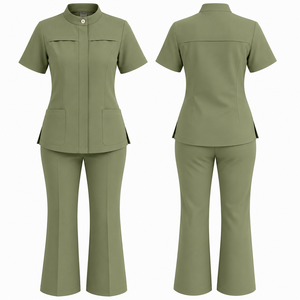 Medical <b>Scrub</b> Set Supplier Professional Healthcare <b>Uniform</b> Manufacturer Factory Worldwide - Product Image 1