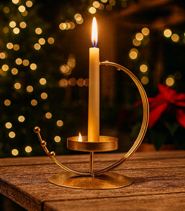 Portavelas de aluminio con clase, regalo elegante para cualquier ocasión - Product Image 1