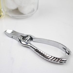 3-Piece Luxury Stainless Steel Nail hand nippers <b>Cuticle</b> Cutter Nippers Curved <b>Trimmer</b> hand Tool Fingernails Hand care - Product Image 3