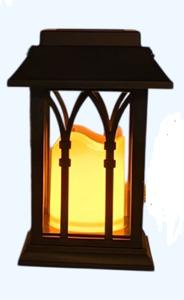 Farol Moderno de Metal y Vidrio con Acabado Negro Mate, Faroles de Metal para Velas, Decoración del Hogar para Exteriores, Personalizado - Product Image 4