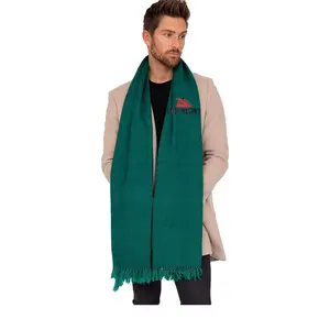 羊绒围巾出售消声器新款图案小尺寸男女皆宜的温暖冬季尼泊尔羊绒围巾