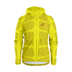 Chaqueta con capucha para hombre, personalizada, 100% nailon, transpirable, antibacteriana, ecológica, impermeable, cortavientos, para primavera. - Product Image 5