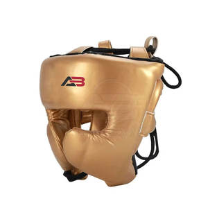 Protectores de cabeza para entrenamiento de kickboxing, protección facial, diseño personalizado, protector de cabeza para kickboxing - Product Image 3