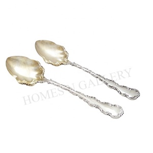Gold & Silver <b>Tea</b> Spoons Spoon <b>Set</b> Electroplating Stainless Steel Honey <b>Coffee</b> <b>Sugar</b> Dessert Ice Cream Latte Spoon - Product Image 1