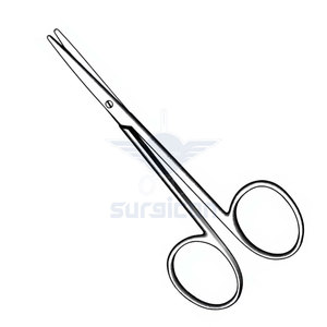 Tijeras Metzenbaum de 11.5 cm / 4-1/2 pulgadas, Rectas/Curvas, de Acero Inoxidable, Instrumento Quirúrgico Médico para Operaciones - Product Image 5