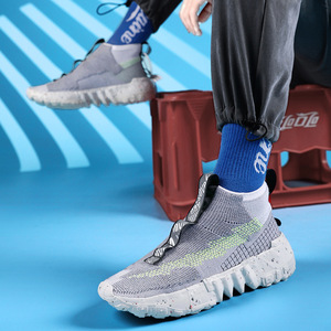 2026 New Thick Terry Cloth Lining Winter Youth Men's Trendy Sneakers Casual Running <b>Canvas</b> Shoes Comfortable Male Footwear - Product Image 3