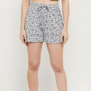 Shorts Casuales para Mujer, Estilo Vintage, 100% Algodón, Transpirables, Impermeables, Tela Ligera, Lavado Desgastado, Ropa de Verano, Pedido al por Mayor, OEM - Product Image 1