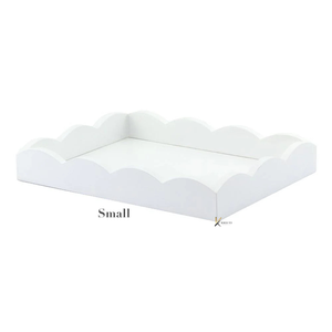 Wholesale Commercial Grade <b>Large</b> Rectangle Clear Polished Acrylic Durable Food Contact Safe Serving <b>Tray</b> Handles for Restaurants - Product Image 2