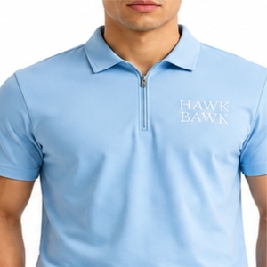 Ensemble uniforme de golf pour hommes, polo et short assortis, style golf classique, coupe athlétique confortable, tenue de golf décontractée, tissu respirant - Product Image 4