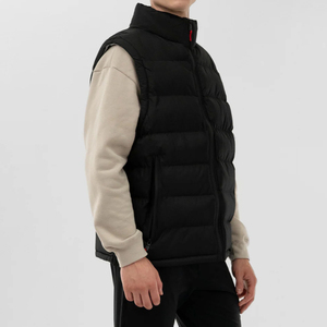 Chaleco Acolchado de Invierno para Hombre OEM, Sin Mangas, Cálido, con Cierre, Ligero, a Bajo Precio - Product Image 3