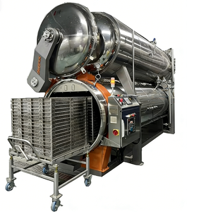 <span class=keywords><strong>Autoclave</strong></span> Industrial para Comidas Preparadas, Pilaf y Alimentos en Bolsas Retortables, Excelente Penetración de Calor y Distribución Uniforme del Calor - Product Image 5