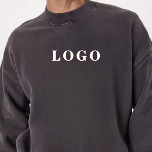 Sweat-shirt court pour homme, style décontracté, tissu doux, léger, coupe confortable, tendance streetwear, tenue quotidienne - Product Image 5