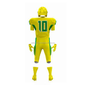Custom American Football Uniforms Factory Price Full <b>Set</b> For Mens & Women Team Sports Gamewear Polyester Material - Product Image 5