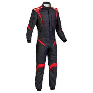 Combinaisons de karting en polyester uni de couleur unie pour l'extérieur, de haute qualité, personnalisables et respirantes. - Product Image 2