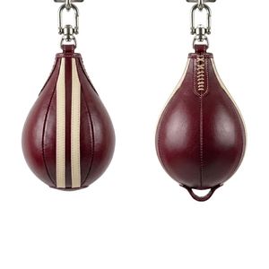 Ballon de boxe en cuir premium à double bande, durable, suspendu, pour entraînement professionnel - Product Image 1