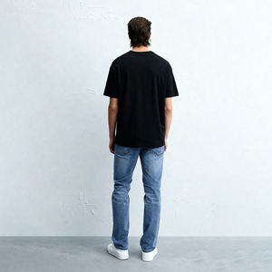 Jeans de Mezclilla para Hombre y Mujer, 100% Algodón, Secado Rápido, Corte Regular Vintage, Lavado Casual, Rectos, para Invierno y Verano, Varios Modelos - Product Image 3
