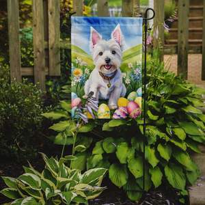 Multicolor Westie Easter Egg Hunt <b>Garden</b> <b>Flag</b> Mailbox Decorative Yard Banner for Patio Artwork for Flower Beds & Lawn - Product Image 2