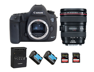 Nuevas Cámaras Réflex Digitales E.O.S <span class=keywords><strong>5</strong></span> <span class=keywords><strong>D</strong></span> <span class=keywords><strong>Mark</strong></span> <span class=keywords><strong>III</strong></span> <span class=keywords><strong>D</strong></span> SLR de 22.3 MP con Sensor CMOS de Fotograma Completo y Lente - Product Image 1