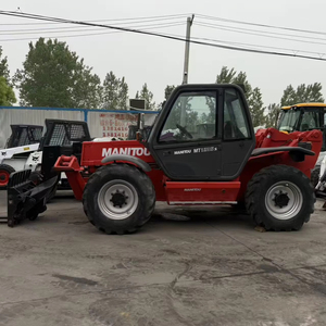 Chariot élévateur <span class=keywords><strong>télescopique</strong></span> <span class=keywords><strong>Manitou</strong></span> MT 1235 d'occasion, origine France, flèche <span class=keywords><strong>télescopique</strong></span> 4 sections <span class=keywords><strong>12m</strong></span>, <span class=keywords><strong>MANITOU</strong></span> 1235 - Product Image 1