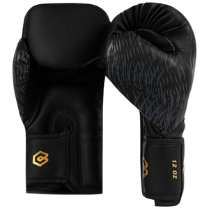 Gants de boxe Muay Thai en cuir PU, style tendance, légers, imperméables, avec sangle de poignet réglable, service OEM personnalisé - Product Image 1