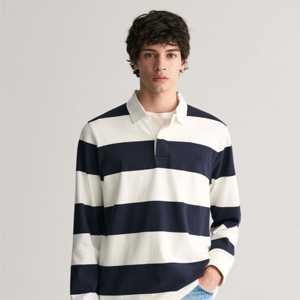 Camiseta Oversize para Hombre con Logotipo Personalizado, Aplique Vintage Varsity 'B', Algodón Pesado, Estilo Urbano, Hombro Caído, Atlético - Product Image 1