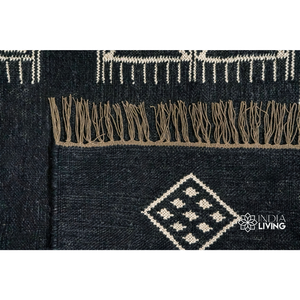 Export Quality Handwoven <b>Wool</b> Kilim Area Rug Organic Earth Tone Flat Weave Floor Covering Wholesale - Product Image 5
