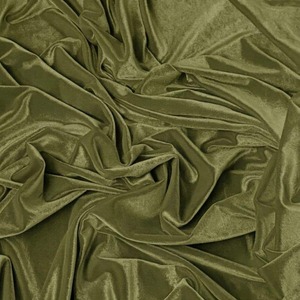 Tela de Terciopelo 9000 100% Poliéster Color Oliva, Resistente a la Decoloración, para Tapicería de Muebles, Textiles para el Hogar y Decoración, en Oferta - Product Image 2