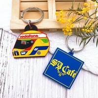 Porte-clés en PVC personnalisé OEM, design 2D, logo en plastique, impression sérigraphique, forme personnalisée, taille personnalisée, marque MTX, Chine