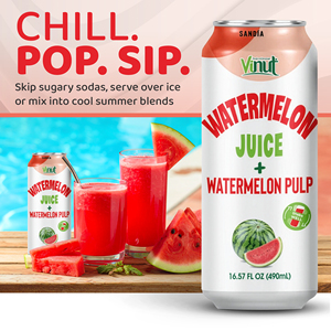 Jugo de Uva con Pulpa, Sin Azúcar, en Lata Esterilizada de 490ml, Muestra Gratuita al por Mayor, Fabricante de Bebidas con Etiqueta Privada OEM ODM - Product Image 4