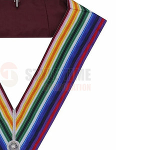 Collettes d'uniforme brodées de qualité supérieure avec une finition élégante et des collettes d'uniforme durables pour les tenues cérémonielles - Product Image 6