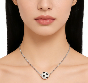 Collier de football personnalisable pour hommes et garçons, bijoux de sport de football personnalisés, fournisseur d'usine en gros OEM ODM - Product Image 3