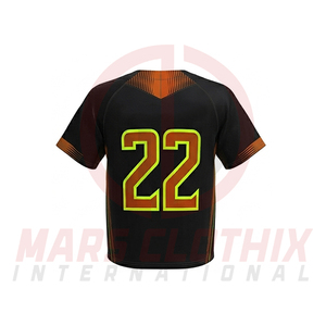 Wholesale Outdoor Sports Lacrosse Jerseys & Shorts Sets Breathable Quick Dry <b>Material</b> Made Lacrosse Uniform Set For Sale - Product Image 4