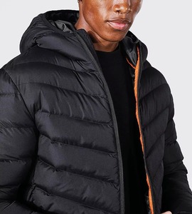 Men Women Puffer Jacket Winter Coat Lightweight Warm Quilted Outerwear Casual Fashion Stand Collar Canvas Trendy Outdoor <b>Top</b> - Product Image 3