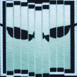 Patch brodé circulaire avec des champignons arc-en-ciel et un design spatial, badge thermocollant pour accessoires vestimentaires - Product Image 4